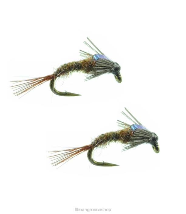 για άνδρες και γυναίκες flashback emerger barr's 2 pack 6PHT4173 L.L.Bean αλιεία μπλε φτερό ελιάς