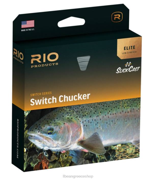 για άνδρες και γυναίκες rio elite intouch διακόπτης chucker fly line 6PHT2217 L.L.Bean αλιεία γκρι/πορτοκαλί/πράσινο