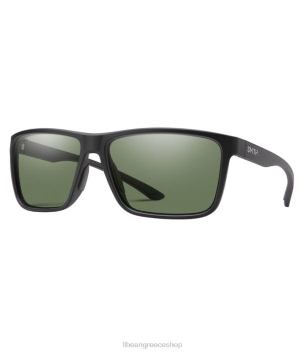 για άνδρες και γυναίκες smith riptide chromapop polarized mirror γυαλιά ηλίου 6PHT3580 L.L.Bean αξεσουάρ εξωτερικού χώρου μαύρο ματ/πολικό γκρι πράσινο