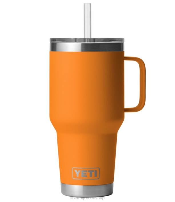 για άνδρες και γυναίκες ψάθινη κούπα yeti rambler 6PHT6731 L.L.Bean αξεσουάρ εξωτερικού χώρου βασιλιά καβούρι πορτοκάλι