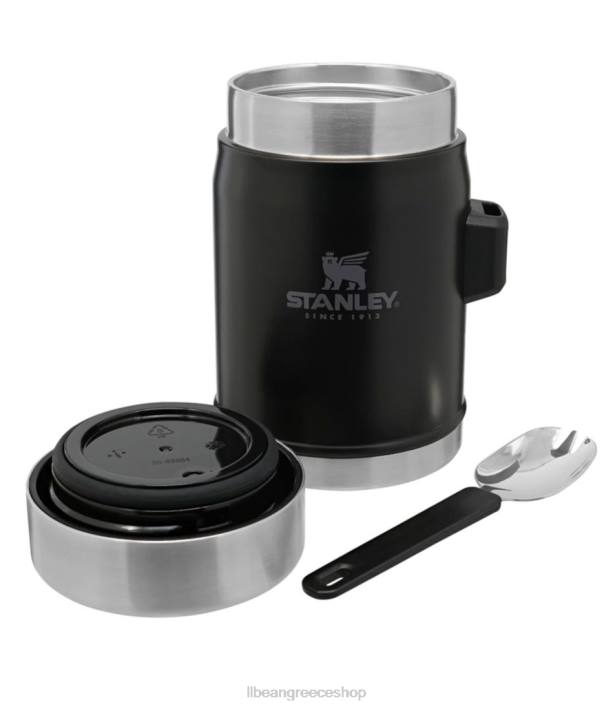 για άνδρες και γυναίκες stanley all-in-one βάζο τροφίμων και spork 6PHT4109 L.L.Bean κουζίνα κάμπινγκ μαύρο ματ