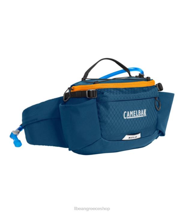 για άνδρες και γυναίκες Camelbak mule 5 ενυδάτωση στη μέση συσκευασία 6PHT1665 L.L.Bean εξοπλισμός εξωτερικού χώρου Ναυτικό του Γιβραλτάρ/πορτοκαλί