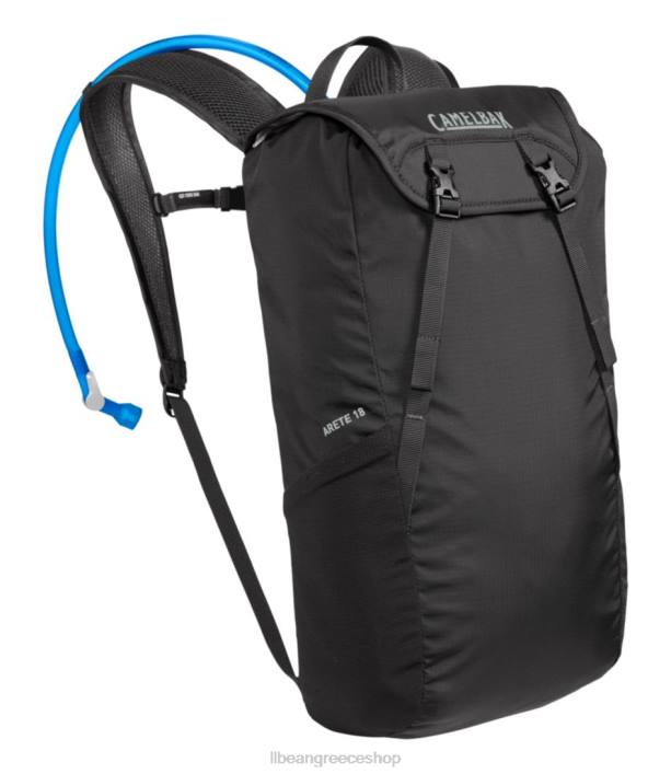 για άνδρες και γυναίκες camelbak arete πακέτο ενυδάτωσης 18 λίτρων 6PHT4110 L.L.Bean εξοπλισμός εξωτερικού χώρου μαύρο/ανακλαστικό