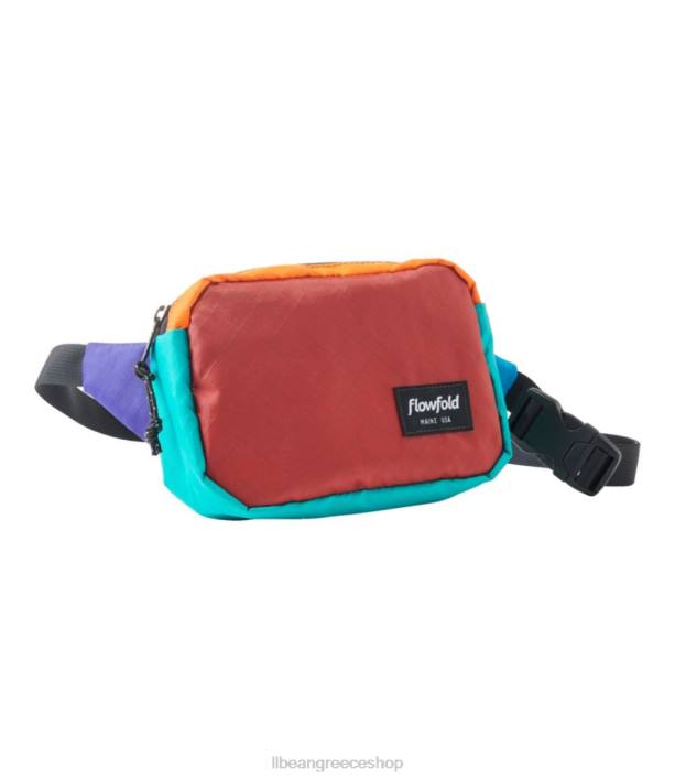 για άνδρες και γυναίκες flowfold explorer fanny pack multi 6PHT1595 L.L.Bean εξοπλισμός εξωτερικού χώρου τούβλο κόκκινο πολυ