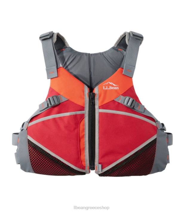 για άνδρες και γυναίκες άνεση πίσω pfd 6PHT1463 L.L.Bean θαλάσσια σπορ το κόκκινο