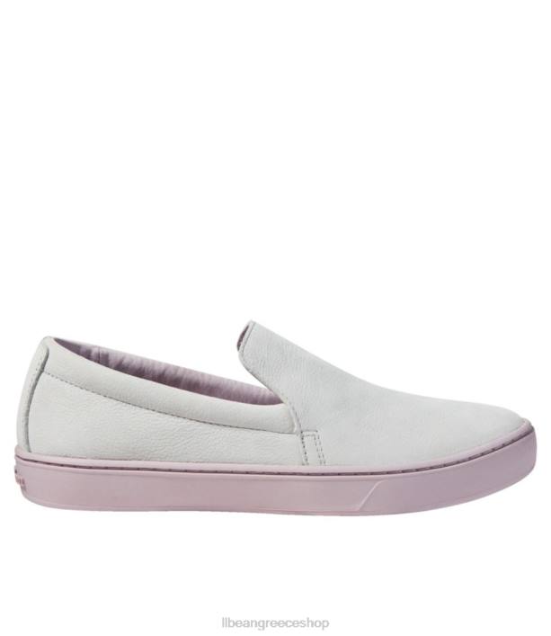 γυναίκες οικολογικό δερμάτινο slip-ons 6PHT1010 L.L.Bean είδη υπόδησης γκρι ομίχλη/ιώδες πάγο