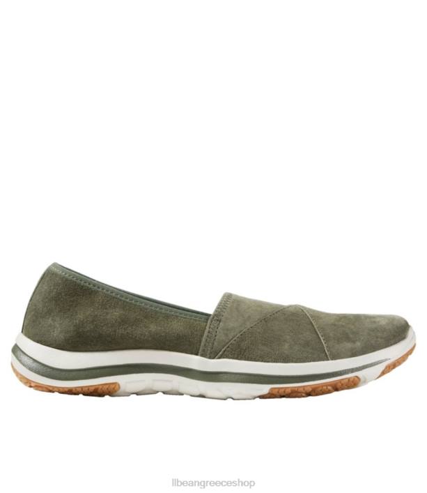 γυναίκες πίσω όρμο τέντωμα slip-ons 6PHT5158 L.L.Bean είδη υπόδησης loden