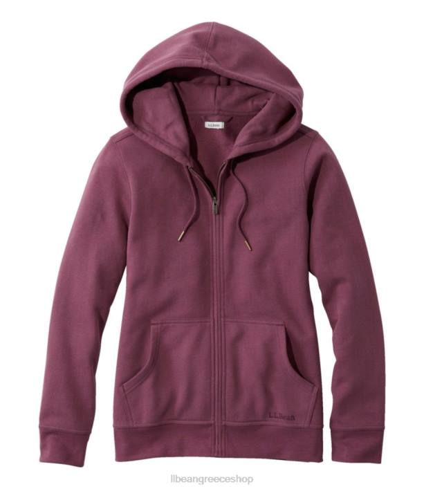 γυναίκες Φούτερ του 1912 6PHT3508 L.L.Bean είδη ένδυσης ξεθωριασμένη μελιτζάνα