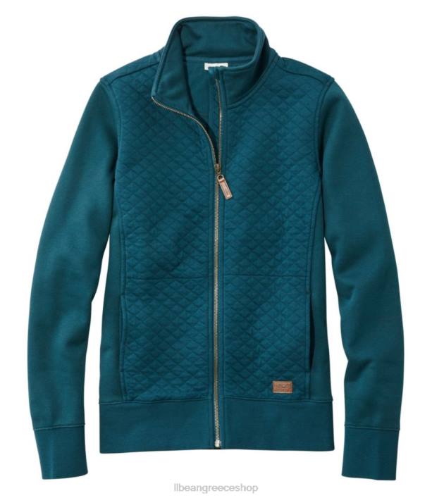 γυναίκες καπιτονέ φούτερ με φερμουάρ 6PHT21 L.L.Bean είδη ένδυσης βαθύ ναύαρχο μπλε