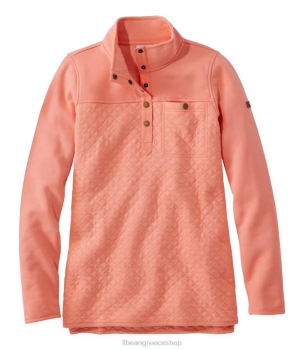 γυναίκες καπιτονέ φούτερ 6PHT3337 L.L.Bean είδη ένδυσης ζεστό κοράλλι