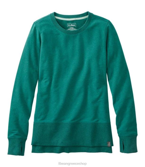 γυναίκες άνετο φούτερ 6PHT6419 L.L.Bean είδη ένδυσης ζεστό γαλαζοπράσινο ρείκι