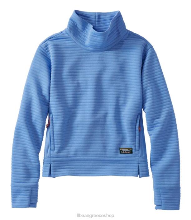 γυναίκες πουλόβερ αεροφωτός 6PHT6592 L.L.Bean είδη ένδυσης μπλε ερείκη του Μαλιμπού