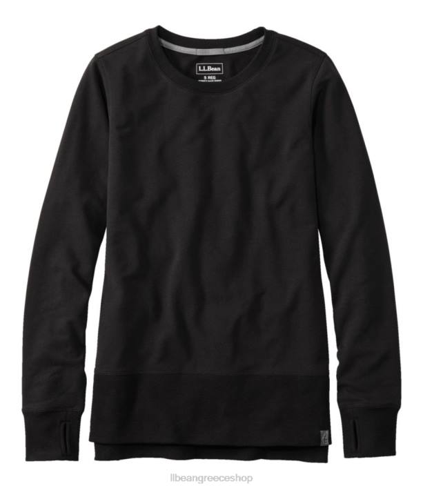 γυναίκες άνετο φούτερ 6PHT7282 L.L.Bean είδη ένδυσης μεσάνυχτα μαύρα