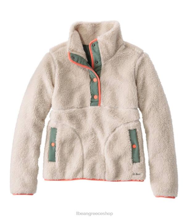 γυναίκες πουλόβερ φλις sherpa 6PHT4917 L.L.Bean είδη ένδυσης σαπουνόχωμα