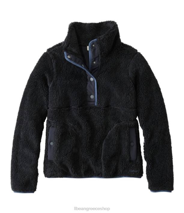 γυναίκες πουλόβερ φλις sherpa 6PHT6601 L.L.Bean είδη ένδυσης μαύρος