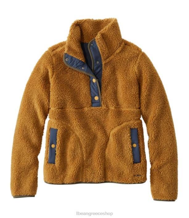 γυναίκες πουλόβερ φλις sherpa 6PHT7008 L.L.Bean είδη ένδυσης αντίκα χρυσό