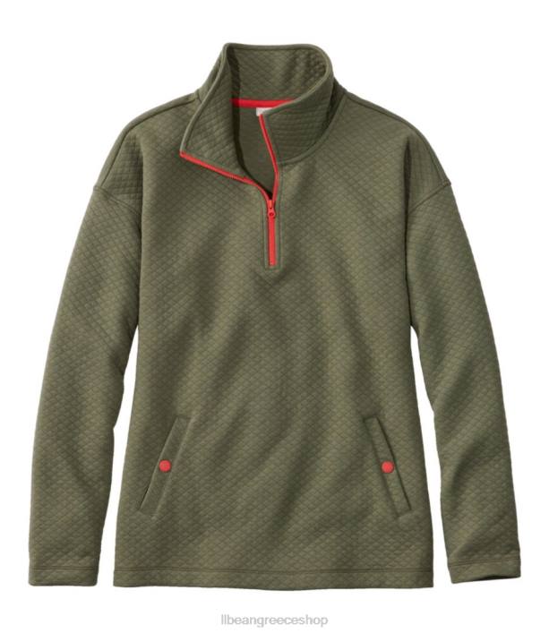 γυναίκες softlight καπιτονέ τοπ 6PHT6596 L.L.Bean είδη ένδυσης βαθιά ελιά