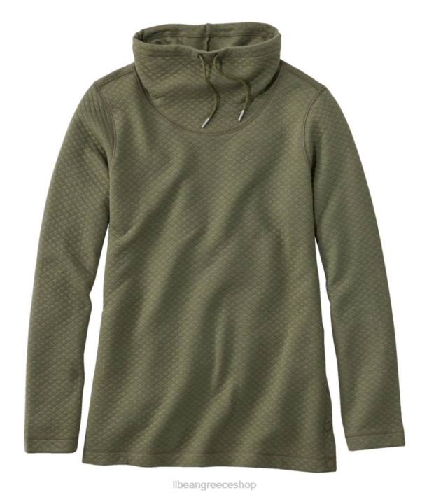 γυναίκες softlight καπιτονέ τοπ 6PHT6896 L.L.Bean είδη ένδυσης βαθιά ελιά
