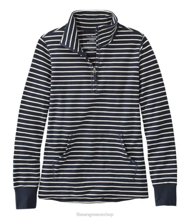 γυναίκες ultrasoft ιδρώτες 6PHT390 L.L.Bean είδη ένδυσης κλασικό ναυτικό/κρέμα