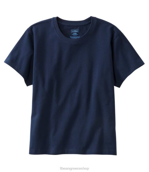 γυναίκες σαββατιάτικο μπλουζάκι 6PHT206 L.L.Bean είδη ένδυσης κλασικό ναυτικό