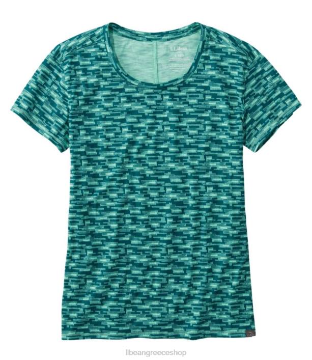 γυναίκες μπλουζάκι δίπλα στο ρέμα 6PHT230 L.L.Bean είδη ένδυσης ξεθωριασμένη γεωλωρίδα νεφρίτη