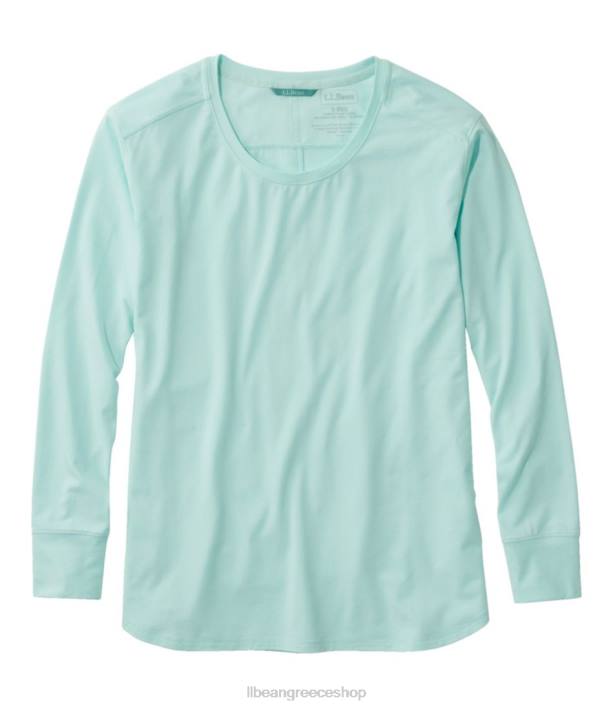 γυναίκες πέρα από απαλό μπλουζάκι 6PHT260 L.L.Bean είδη ένδυσης ναυτικό υδάτινο