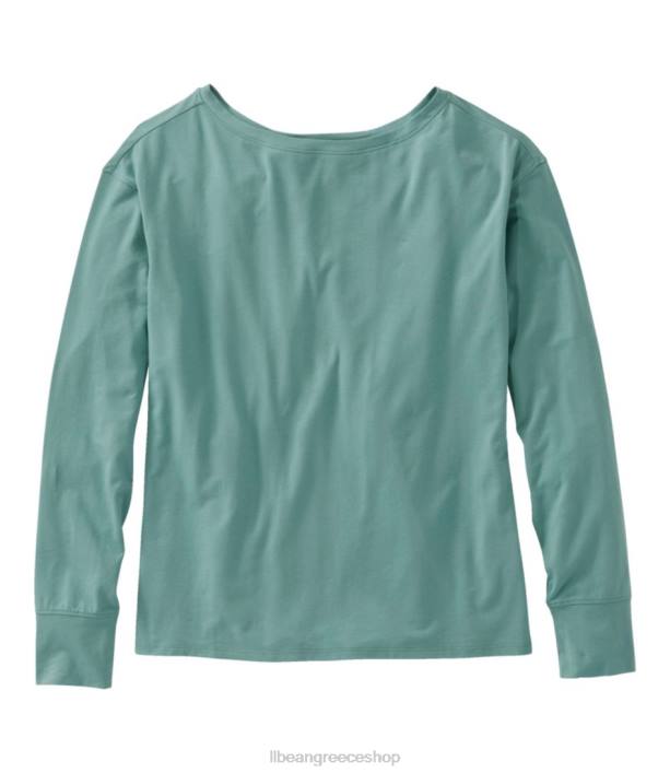 γυναίκες πέρα από απαλό μπλουζάκι 6PHT3298 L.L.Bean είδη ένδυσης θαλάσσιο πεύκο