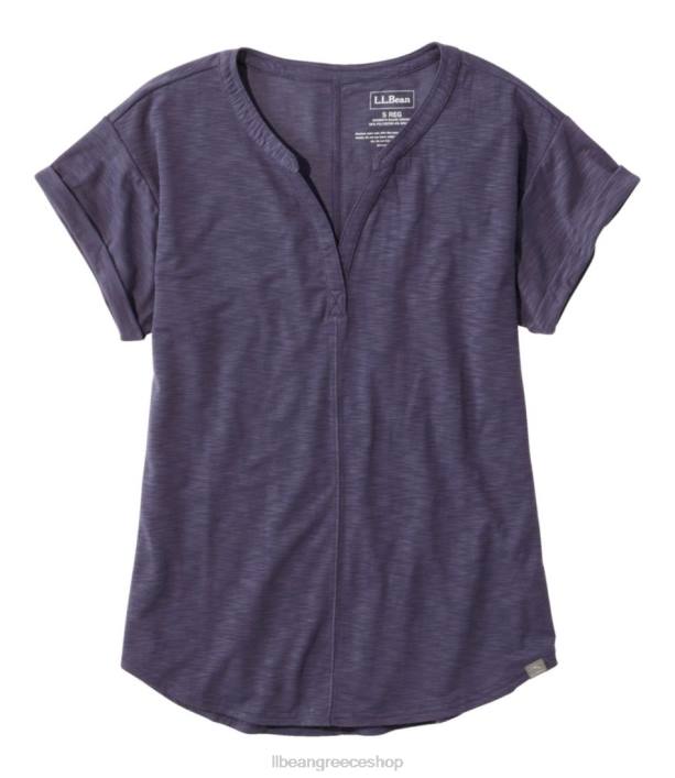 γυναίκες μπλουζάκι δίπλα στο ρέμα 6PHT4713 L.L.Bean είδη ένδυσης σκούρο μέριτ