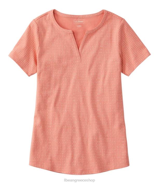 γυναίκες στόχος 6PHT5012 L.L.Bean είδη ένδυσης ζεστό κοραλί/ρουζ geo