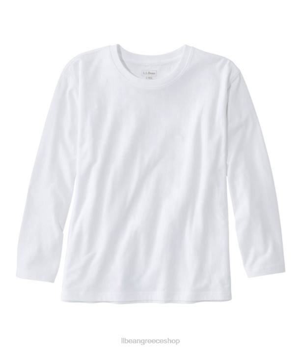 γυναίκες σαββατιάτικο μπλουζάκι 6PHT5711 L.L.Bean είδη ένδυσης άσπρο