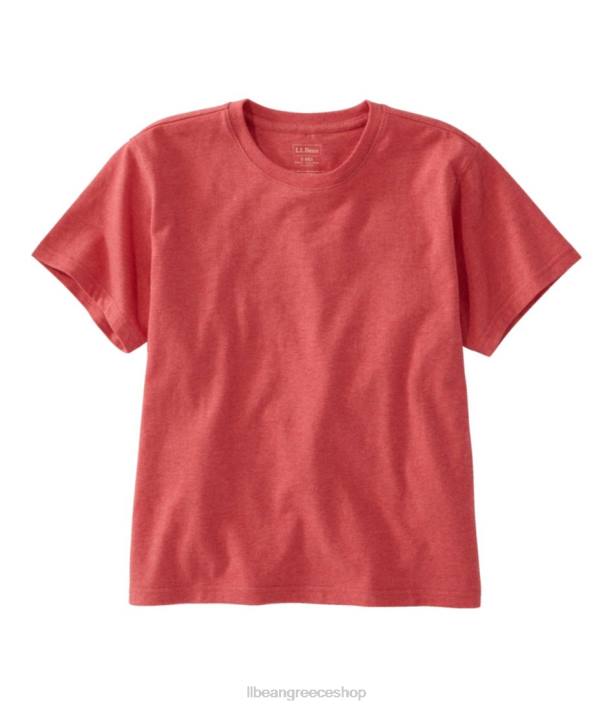 γυναίκες σαββατιάτικο μπλουζάκι 6PHT5757 L.L.Bean είδη ένδυσης ορυκτό κόκκινο ρείκι
