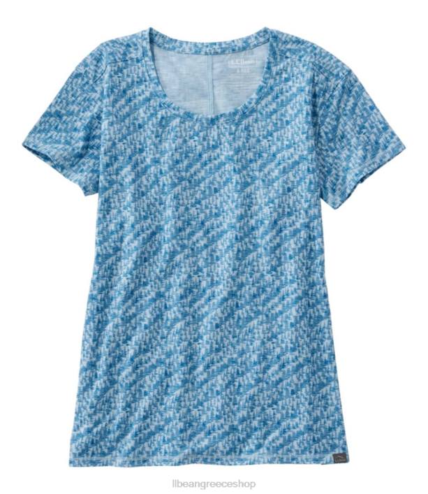 γυναίκες μπλουζάκι δίπλα στο ρέμα 6PHT6495 L.L.Bean είδη ένδυσης σερφ μπλε δάσος