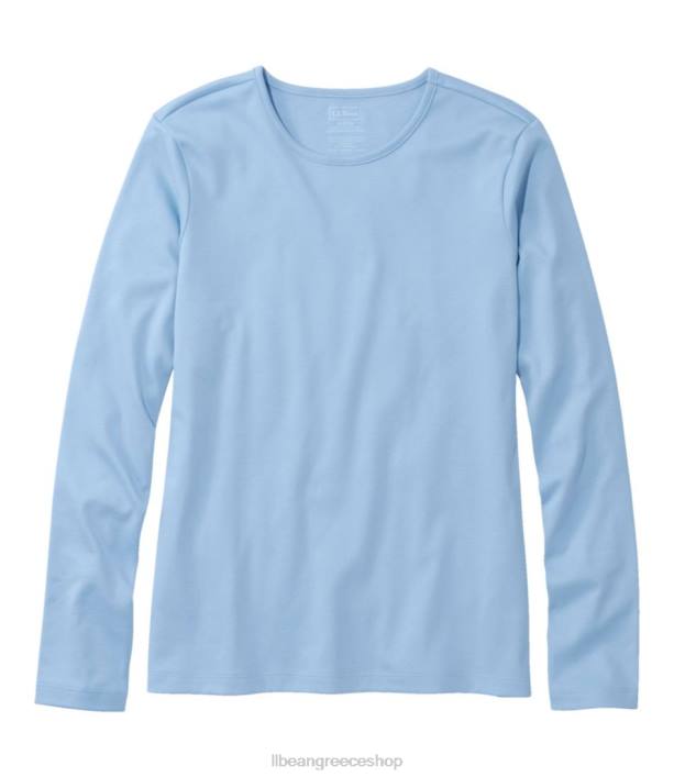 γυναίκες βαμβακερό μπλουζάκι pima 6PHT5643 L.L.Bean είδη ένδυσης λίμνη