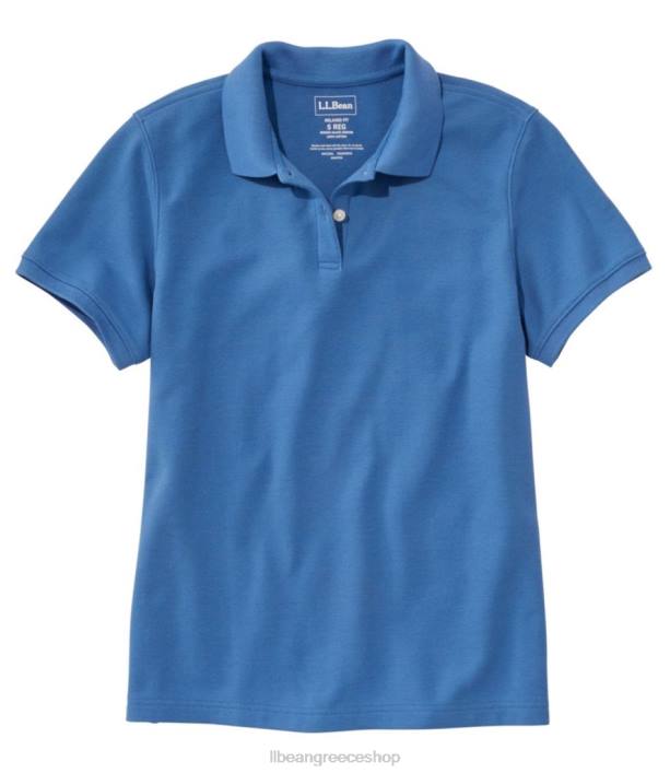 γυναίκες premium πόλο 6PHT5677 L.L.Bean x Double L είδη ένδυσης ηλιόλουστο κοράλλι