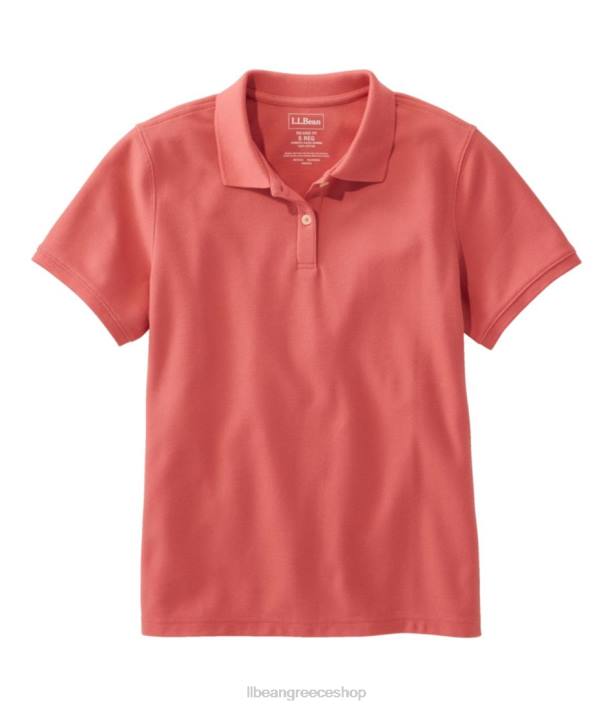 γυναίκες premium πόλο 6PHT7283 L.L.Bean x Double L είδη ένδυσης ορυκτό κόκκινο