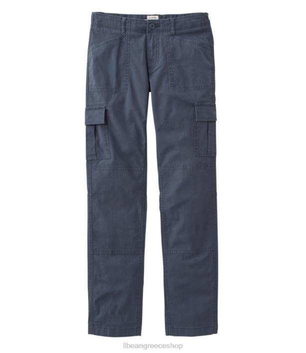 γυναίκες ελαστικό παντελόνι cargo 6PHT4650 L.L.Bean είδη ένδυσης ναυτικό άνθρακα