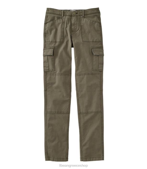 γυναίκες ελαστικό παντελόνι cargo 6PHT5718 L.L.Bean είδη ένδυσης σκονισμένη ελιά