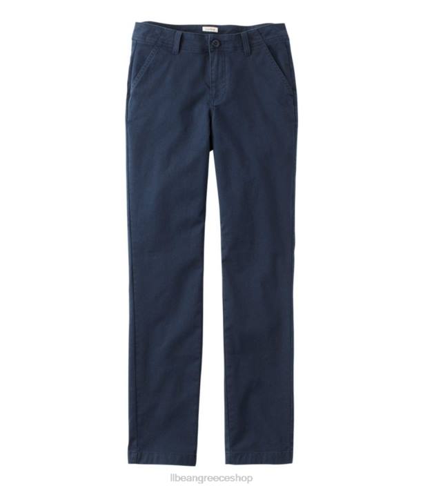 γυναίκες παντελόνι chino πλυμένο στη λίμνη 6PHT3156 L.L.Bean είδη ένδυσης ΠΟΛΕΜΙΚΟ ΝΑΥΤΙΚΟ