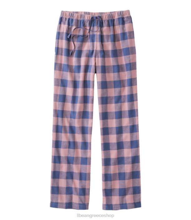 γυναίκες φανελένιο παντελόνι ύπνου 6PHT4827 L.L.Bean είδη ένδυσης πλυμένη ορχιδέα/ωμό λουλακί βουβάλι