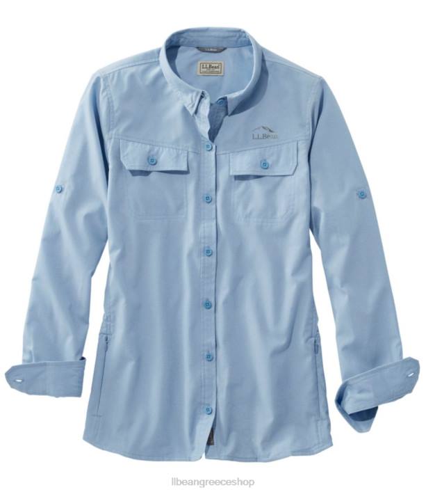 γυναίκες πουκάμισο χωρίς πτήσεις 6PHT320 L.L.Bean είδη ένδυσης μπλε αστέρας