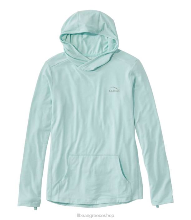 γυναίκες Φούτερ με τροπικά ρούχα 6PHT3897 L.L.Bean είδη ένδυσης απαλό τιρκουάζ