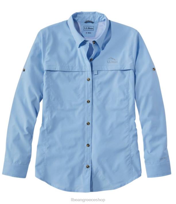 γυναίκες πουκάμισο με τροπικά ρούχα 6PHT6119 L.L.Bean είδη ένδυσης χαλαζίας λάπις