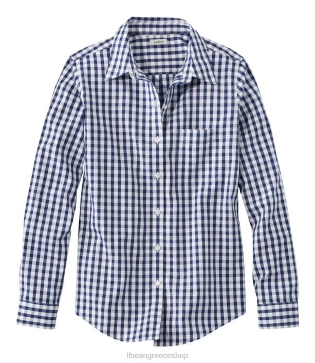 γυναίκες Πουκάμισο oxford χωρίς ζάρες 6PHT23 L.L.Bean είδη ένδυσης αλπικό μπλε
