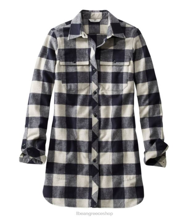 γυναίκες signature χιτώνας σαμουά 6PHT741 L.L.Bean είδη ένδυσης σκούρο λουλακί ερείκη καρό