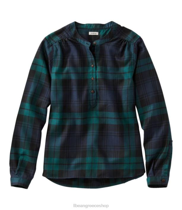 γυναίκες Πουκάμισο από μαλακό twill 6PHT6467 L.L.Bean είδη ένδυσης σκούρο πεύκο