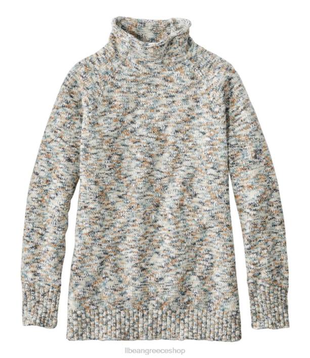 γυναίκες βαμβακερό κουρελό πουλόβερ 6PHT738 L.L.Bean είδη ένδυσης θαλάσσιο πεύκο