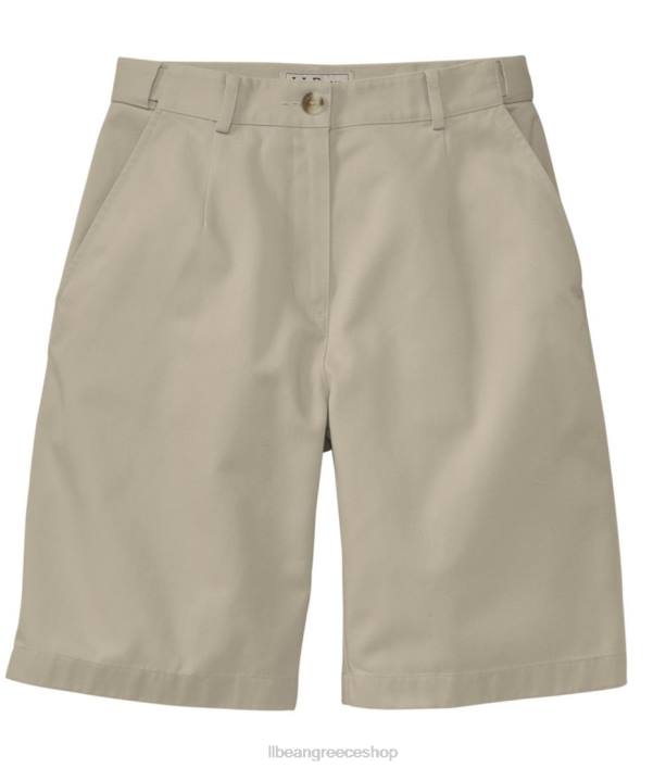 γυναίκες σορτς bayside χωρίς ζάρες 6PHT61 L.L.Bean είδη ένδυσης χακί
