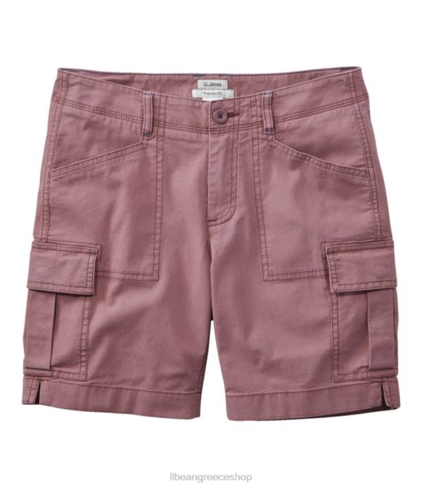 γυναίκες ελαστικό παντελόνι cargo 6PHT5752 L.L.Bean είδη ένδυσης ροζ γκρι
