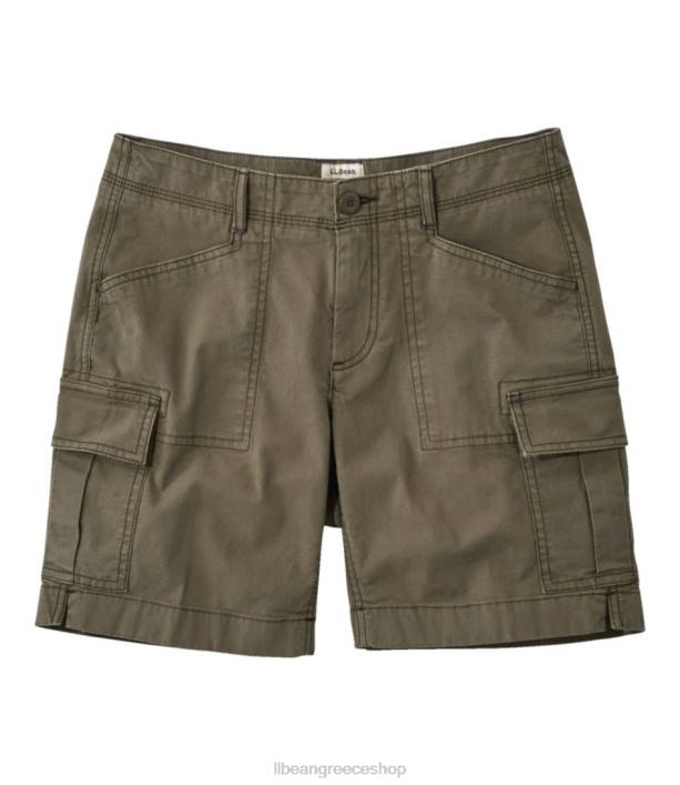 γυναίκες ελαστικό παντελόνι cargo 6PHT6475 L.L.Bean είδη ένδυσης σκονισμένη ελιά
