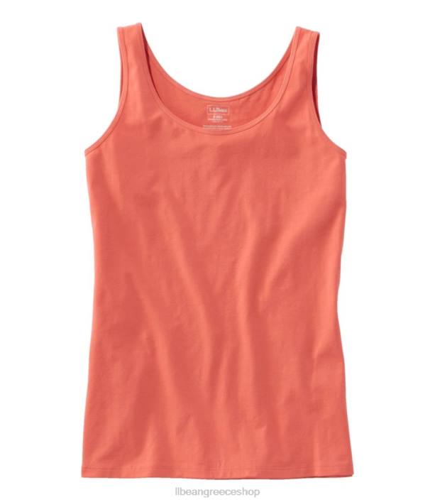 γυναίκες δεξαμενή στρώσης 6PHT6396 L.L.Bean είδη ένδυσης ηλιόλουστο κοράλλι
